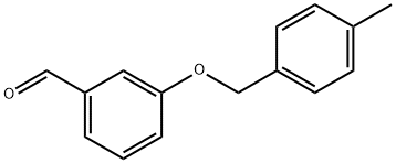 3-[(4-METHYLBENZYL)OXY]BENZALDEHYDE Struktur