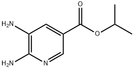 5,6-二氨基煙酸異丙酯, 403668-98-4, 結(jié)構(gòu)式