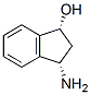 1H-Inden-1-ol, 3-amino-2,3-dihydro-, (1R,3S)- (9CI) Struktur