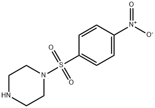 1-(4-NITRO-BENZENESULFONYL)-PIPERAZINE HYDROCHLORIDE Struktur