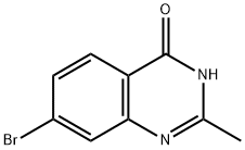 7-BROMO-2-METHYL-3H-QUINAZOLIN-4-ONE Structure