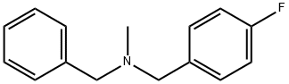 N-Benzyl-4-fluoro-N-MethylbenzylaMine, 97% Struktur