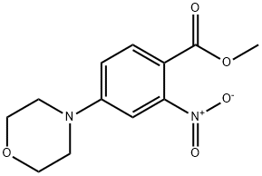 Methyl 4-Morpholino-2-nitrobenzoate Struktur