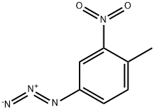 4-Azido-1-methyl-2-nitrobenzene Struktur