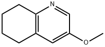 Quinoline, 5,6,7,8-tetrahydro-3-methoxy- (9CI) Struktur