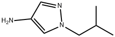 1-Isobutyl-1H-pyrazol-4-amine Struktur