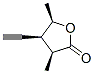 2(3H)-Furanone, 4-ethynyldihydro-3,5-dimethyl-, (3S,4S,5R)- (9CI) Struktur