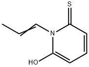 2(1H)-Pyridinethione,  6-hydroxy-1-(1-propenyl)-  (9CI) Struktur