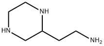 2-Piperazineethanamine(9CI) Struktur