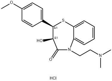 DESACETYLDILTHIAZEM HYDROCHLORIDE Struktur