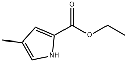 4-METHYL-2-PYRROLECARBOXYLIC ACID ETHYL ESTER Structure