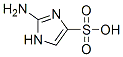 1H-Imidazole-4-sulfonic  acid,  2-amino-  (9CI) Struktur