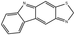 2H-Thiazolo[5,4-b]carbazole(9CI) Struktur