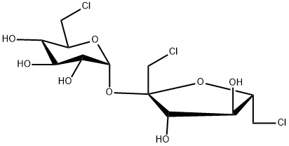 1',6,6'-Trichloro Sucrose Struktur