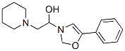 1-(5-phenyloxazol-3-yl)-2-(1-piperidyl)ethanol Struktur