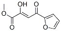 2-Butenoicacid,4-(2-furanyl)-2-hydroxy-4-oxo-,methylester(9CI) Struktur