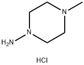 1-AMINO-4-METHYLPIPERAZINE DIHYDROCHLORIDE MONOHYDRATE Structure