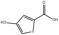 4-Hydroxy-2-thiophenecarboxylic acid Struktur