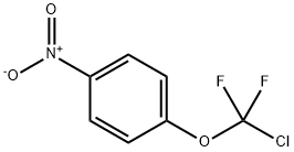 1-(CHLORO-DIFLUORO-METHOXY)-4-NITRO-BENZENE Struktur