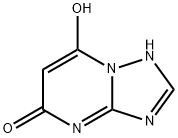 5-HYDROXY-[1,2,4]TRIAZOLO[1,5-A]PYRIMIDIN-7-OL Struktur