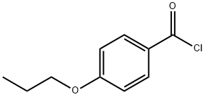 4-PROPYLOXYBENZOYL CHLORIDE Struktur