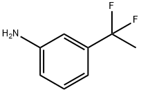 3-(1,1-二氟乙基)苯胺 結(jié)構(gòu)式