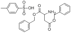 D,L-ASPARTIC ACID DIBENZYL ESTER-P-TOLUENESULFONATE Struktur