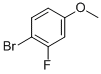 4-Bromo-3-fluoroanisole Structure