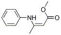 3-Phenylamino-2-butenoic acid methyl ester Struktur