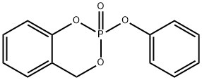 2-PHENOXY-4H-1,3,2-BENZODIOXAPHOSPHORIN 2-OXIDE Struktur