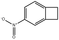 5-nitro-1,2-dihydrocyclobutabenzene Struktur