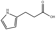 3-(1H-Pyrrol-2-yl)propanoic acid Struktur