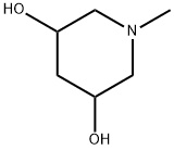 3,5-Piperidinediol,1-methyl-(9CI) Struktur