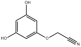 Acetonitrile, (3,5-dihydroxyphenoxy)- (9CI) Struktur