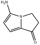 1H-Pyrrolizin-1-one,5-amino-2,3-dihydro-(9CI) Struktur