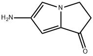 1H-Pyrrolizin-1-one,6-amino-2,3-dihydro-(9CI) Struktur