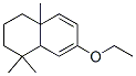 Naphthalene, 7-ethoxy-1,2,3,4,4a,8a-hexahydro-1,1,4a-trimethyl- (9CI) Struktur