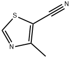 5-Thiazolecarbonitrile,  4-methyl- Struktur