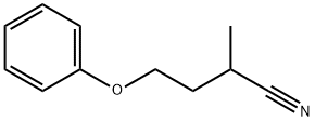 Butanenitrile, 2-methyl-4-phenoxy- (9CI) Struktur