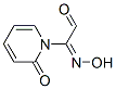 1(2H)-Pyridineacetaldehyde,2-oxo-,alpha-oxime(9CI) Struktur