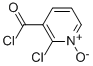 3-Pyridinecarbonylchloride,2-chloro-,1-oxide(9CI) Struktur