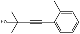 2-Methyl-4-o-tolylbut-3-yn-2-ol Struktur