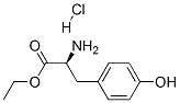 Ethyl L-tyrosinate hydrochloride Structure