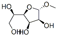 .alpha.-D-Mannofuranoside, methyl Struktur