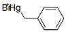 Benzylmercury(II) bromide Struktur
