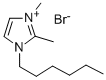 1-HEXYL-2,3-DIMETHYLIMIDAZOLIUM BROMIDE|1-己基-2,3-二甲基溴化咪唑