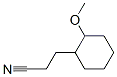 Cyclohexanepropanenitrile, 2-methoxy- (9CI) Struktur