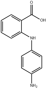 2-[(4-Aminophenyl)amino]benzoic acid Struktur