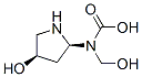 2-Pyrrolidinemethanol, 4-hydroxy-, alpha-carbamate, (2S,4R)- (9CI) Struktur