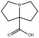 Tetrahedro-1H-pyrrolizine-7a(5H)-carboxylic acid Struktur